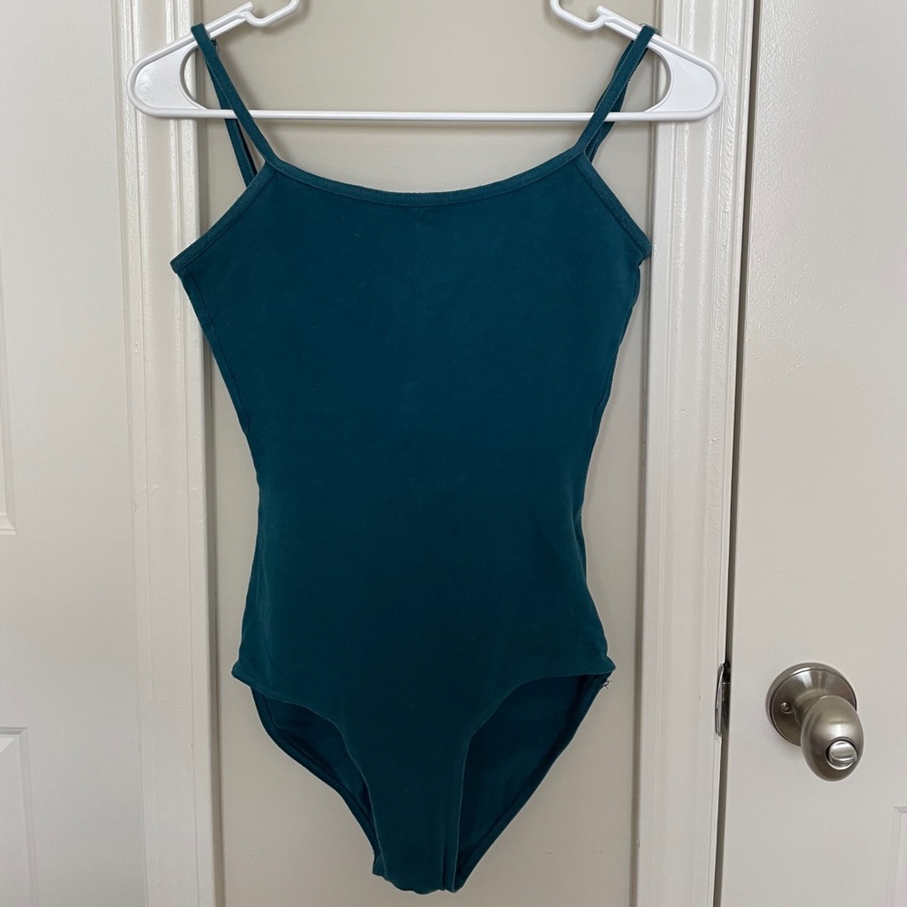 Teal Camisole Leotard
